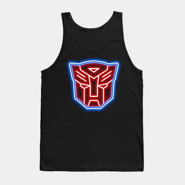 Transformers Neon Tank Top by Indiecate